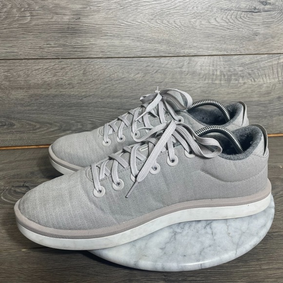 Allbirds Shoes Mens 11 Gray Wool Runners Lace Up Athletic Sneaker Comfort Casual - Picture 9 of 13